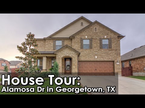 303 Alamosa Dr, Georgetown, TX home video tour