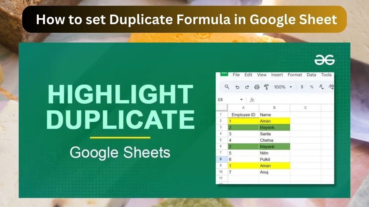 How To Set Duplicate Value In Google Sheet YouTube how-to-set-duplicate-value-in-google-sheet-youtube