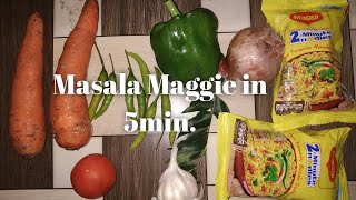 Masala Maggie How To Cook Masala Maggie Famous Masala Maggie Recipe
