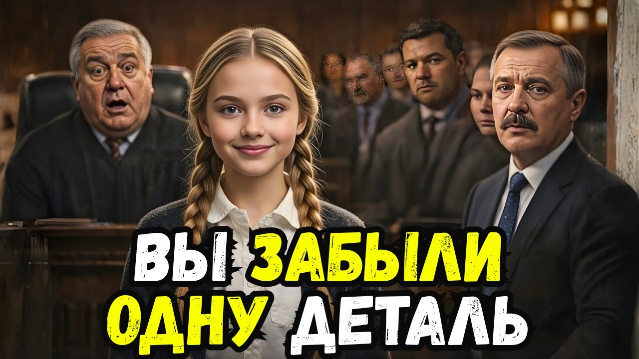 Вы забыли одну деталь, — тихо сказала она… И в комнате воцарилась тишина