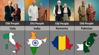 How Old People Looks Like In Every Country Of The World