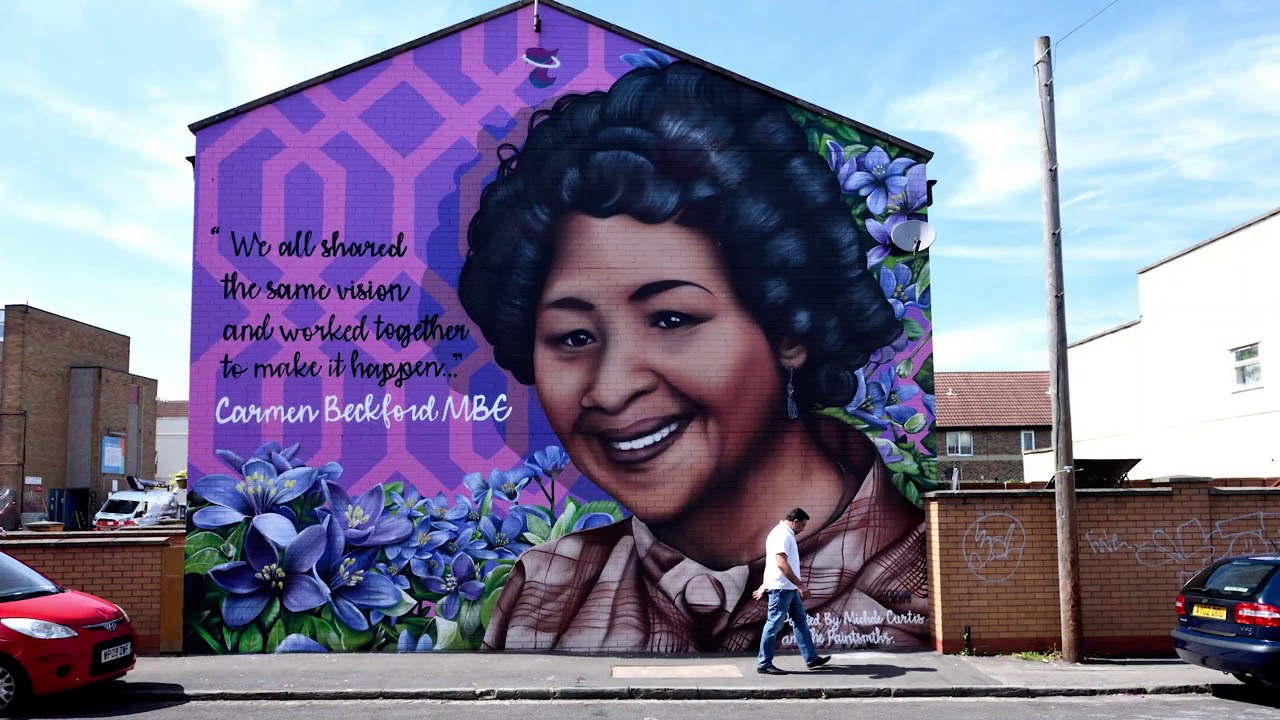 The Seven Saints of St. Pauls murals are to be brought to life - YouTube