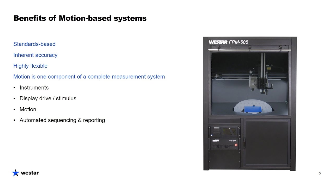 Are motion-based test systems still relevant?