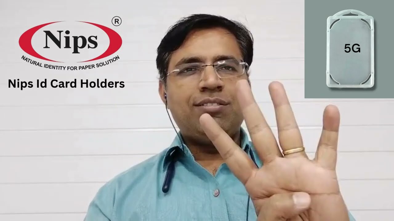 Id Card Holder 4 Corner 5G | Four Side Lock ID Card Holder | Four Corner Lock Id Card Holder