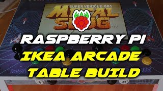 This is a slideshow of my Raspberry Pi 3 based IKEA arcade table build. It uses the RetroPie image to provide an interface to your 