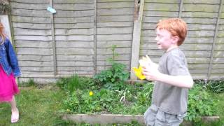 2014 Easter egg hunt in the garden