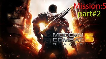 Modern Combat 5 Blackout Mission:5 (RyoGoku-SpecOps) Part#2 Walkthrough