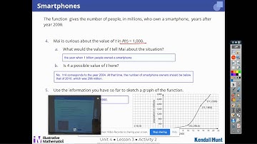 Unit 4 Lesson 3: Interpreting and Using Function Notation