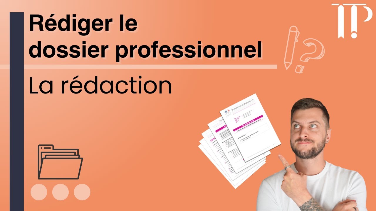 Dossier Professionnel D'assistante Maternel Page De Garde Rédiger son dossier professionnel - YouTube