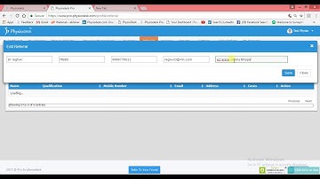 How to add Referrals to your Physiodesk Software Profile