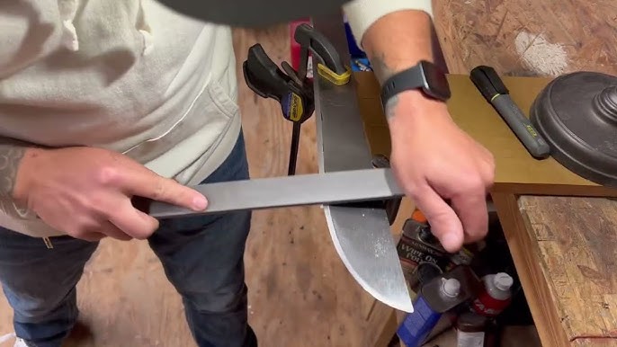 How to Sharpen a Machete