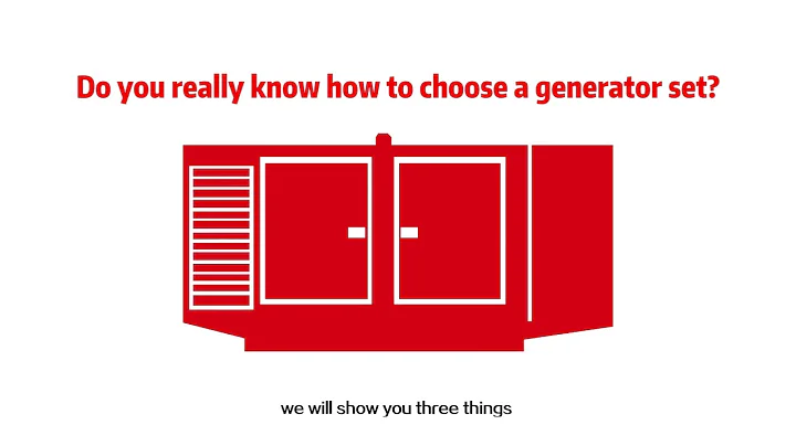 Do You Really Know How to Choose a Generator Set? (AGG Power)