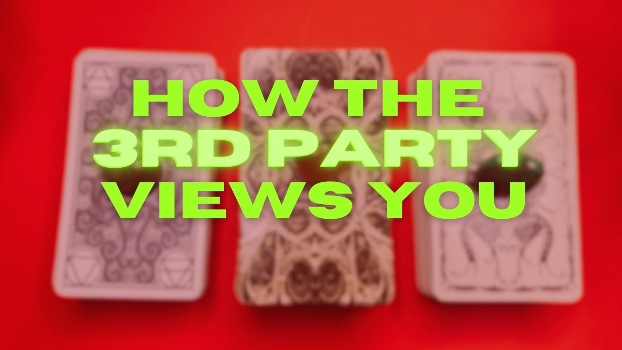 How the 3rd PARTY 👀 or Their EX Views You? 🤨❤️‍🩹 Pick a Card Reading ‼️ (100% ACCURATE)