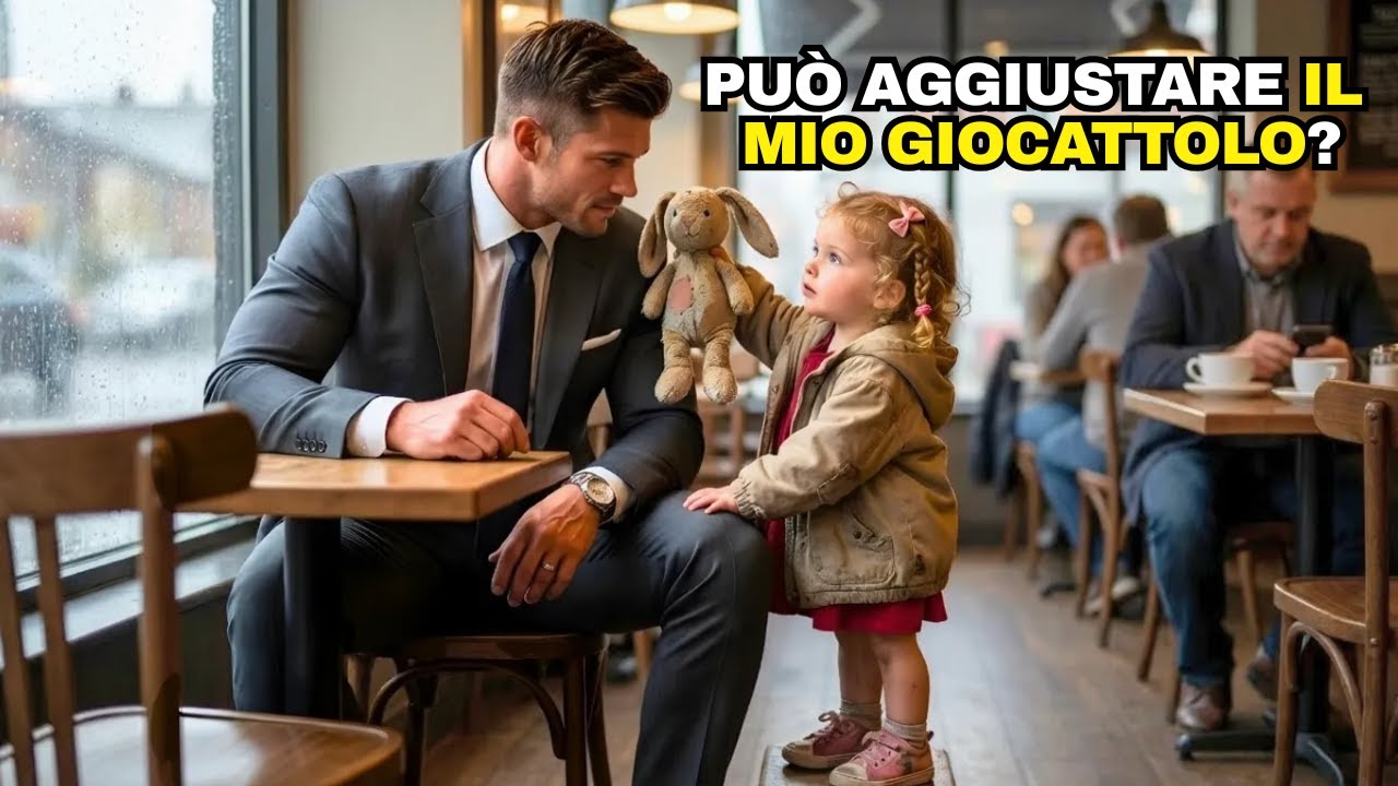 “PUÒ AGGIUSTARE IL MIO GIOCATTOLO? ERA L’ULTIMO REGALO DEL PAPÀ.” — DISSE LA BAMBINA AL MILIONARIO