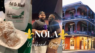 New Orleans Travel Vlog | Baecation | Bourbon Street | Cafe Du Monde | Tito + Jazz