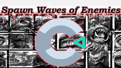 Spawn Waves of Enemies - Track enemies on Screen - Construct 3 Tutorial
