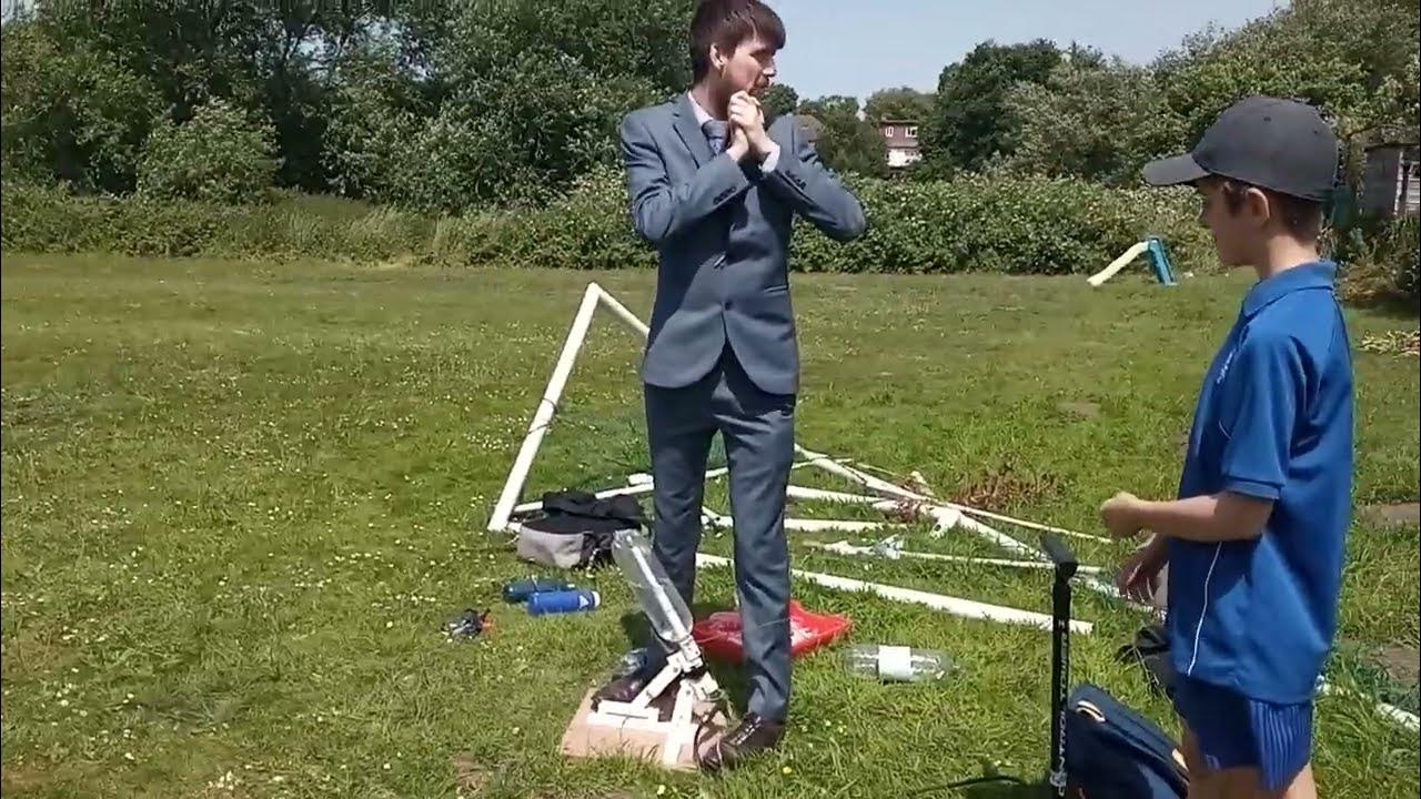Rocket club test launch 1 YouTube