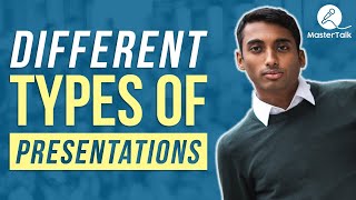 How to Master 3 Different Types of Presentations