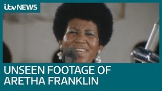 Never-before-seen footage of the Queen of Soul performing in 1972 | ITV News
