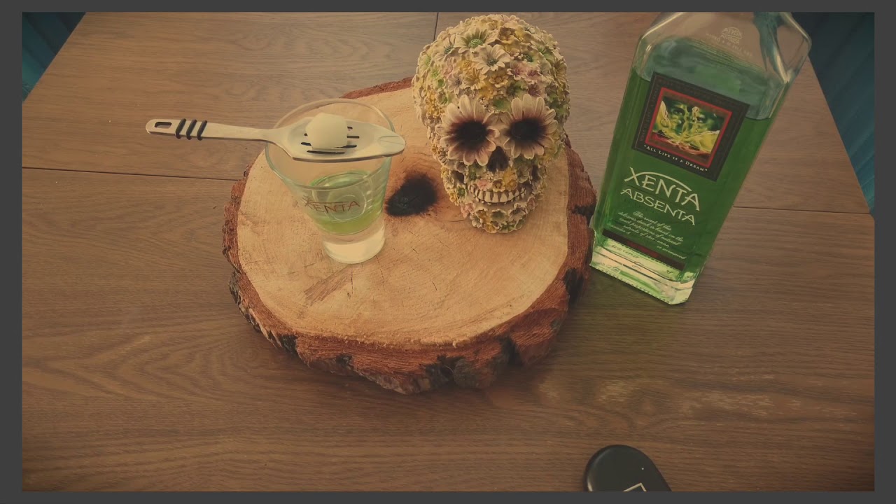 how to drink absinthe,cold absinthe - YouTube