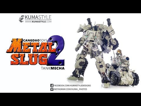 Review: CangDao Metal Slug 2 Tank Mecha - YouTube
