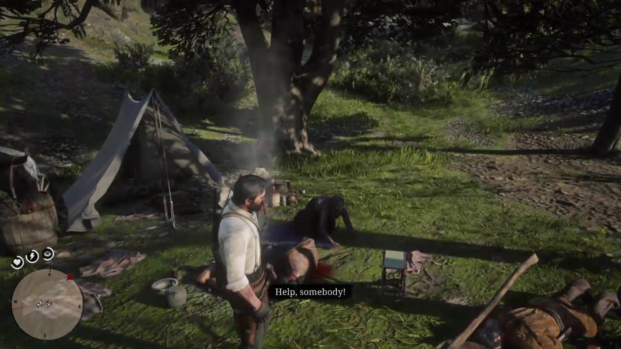 Red Dead Redemption 2 Help Somebody - YouTube