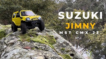 SuzukI Jimny 1:10 Scale RC Rock Crawler with 1.55 wheels - MST CMX Short Wheelbase 242mm Chassis