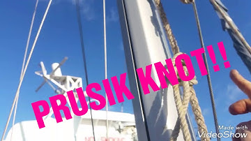 Climbing a mast single handed with no kit