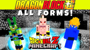Dragon Block C Minecraft Majin, Cell, Destroyer, Mythic and Androids forms - Jwan