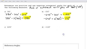 Unit 5 - Unit Circle - Video #3