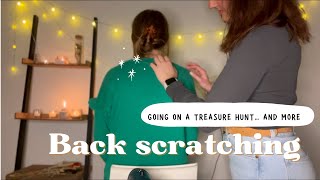 ASMR Back Scratching - Going On A Treasure Hunt - Crack An Egg ✨🙋🏽‍♀️ | Recreation Series - Part 7 screenshot 5