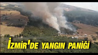 izmir de orman yangini cikti youtube
