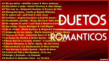DUETOS - Los mejores duetos Romanticos - Volumen 1