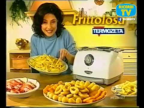spot pubblicita frittolosa friggitrice Termozeta ad aria Canale5 2001