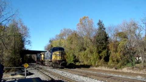 CSX Light Engine Trip Thru St. Denis
