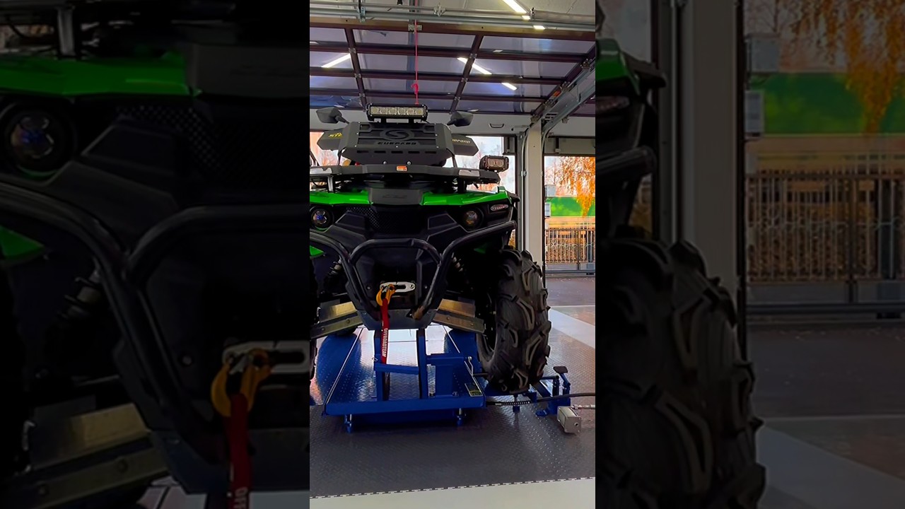 Обзор квадроцикла Stels ATV 850G и снегохода YAMAHA RPZ 50 MP в сервисе GRAST MOTO