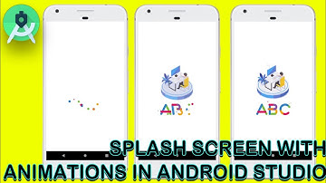 Android Splash Screen with Animations in Android Studio - Bangla