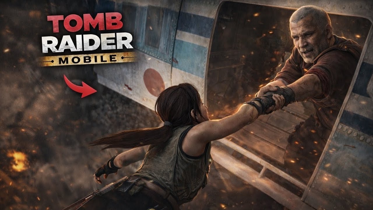 TOMB RAIDER MOBILE #15 - jogando com gamepad 