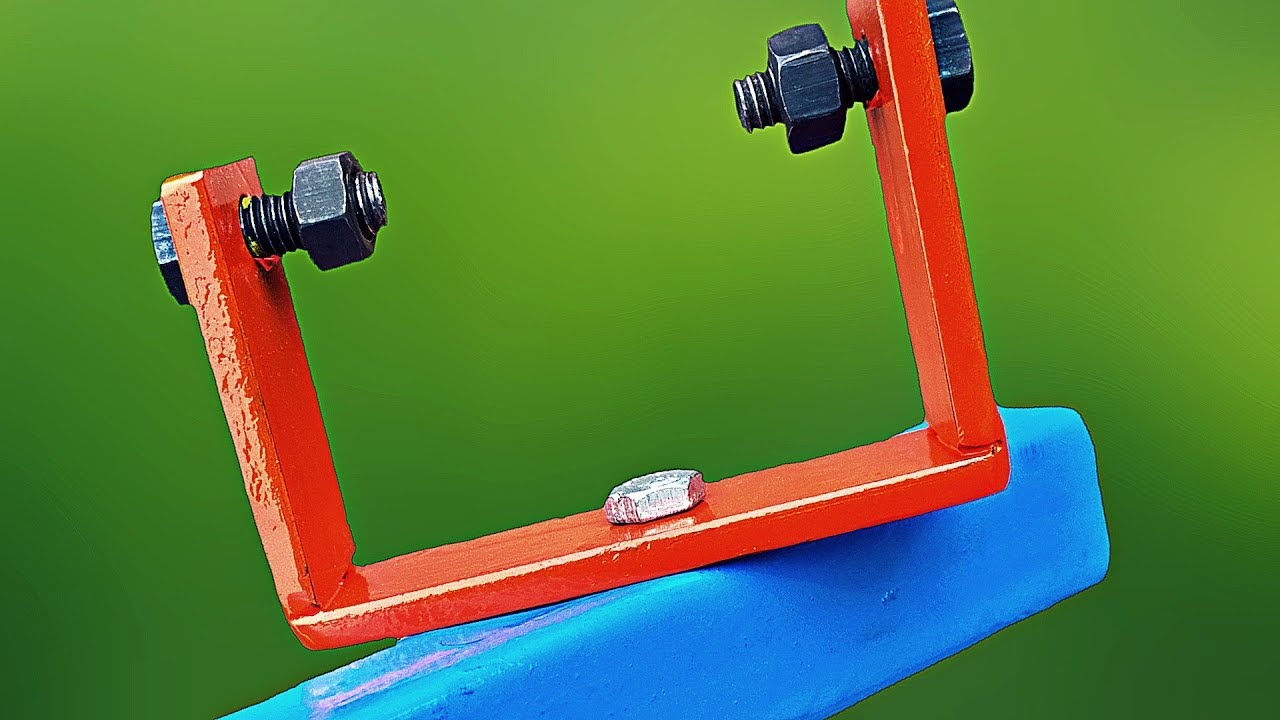 Make A HomeMade Angle Grinder Stand Diy Tool Idea YouTube