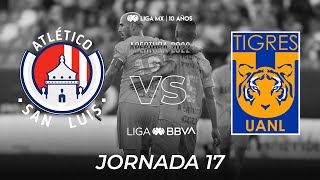 Resumen y Goles | San Luis vs Tigres | Liga BBVA MX | Apertura 2022 - Jornada 17