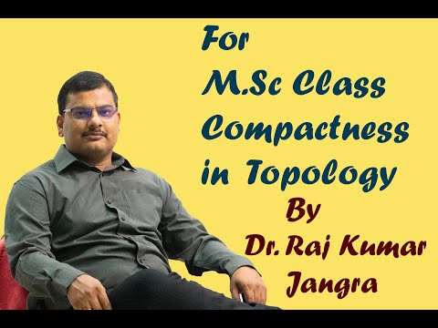 Compactness in topology