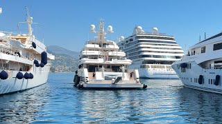 88m PROJECT X LUXURY CHARTER YACHT •GOLDEN YACHTS • SMOOTH DOCKING MANEUVER @emman25MC