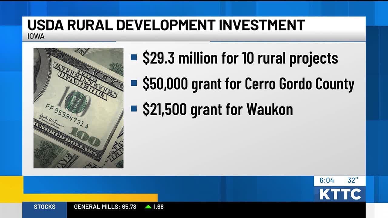 USDA Rural Development invests 29 million in Iowa rural projects