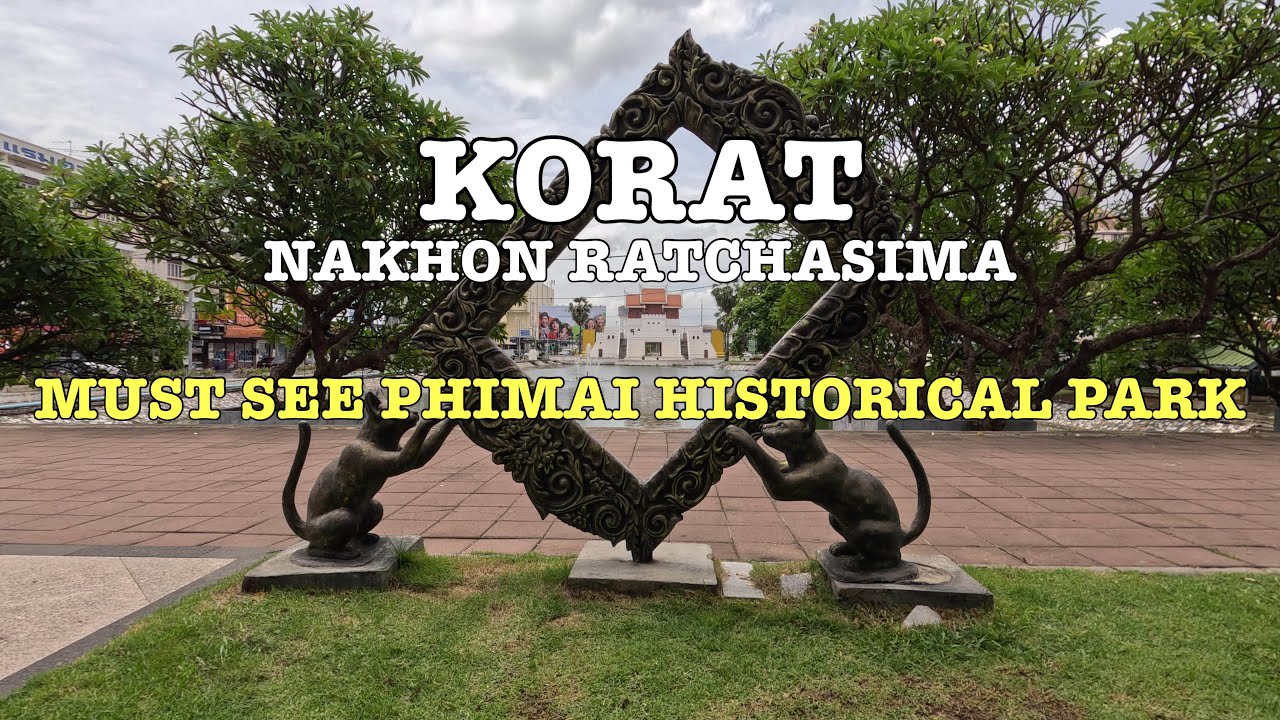 Nakhon Ratchasima ‘Korat’ Thailand Travel Vlog PhiMai Historical Park Temple Market Rainy Season