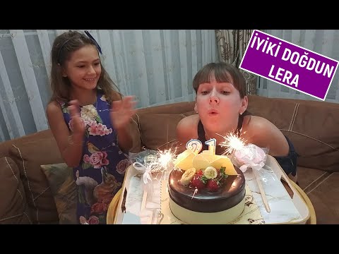 LERA'nın DOĞUM GÜNÜNÜ KUTLADIK. Elif ile Eğlenceli Video #EvdeKal #SendeOyna #SendeYap