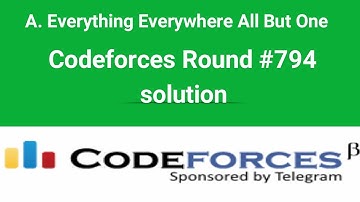 A. Everything Everywhere All But One | Codeforces Solution | Codeforces Round #794 (Div. 2) | Bangla
