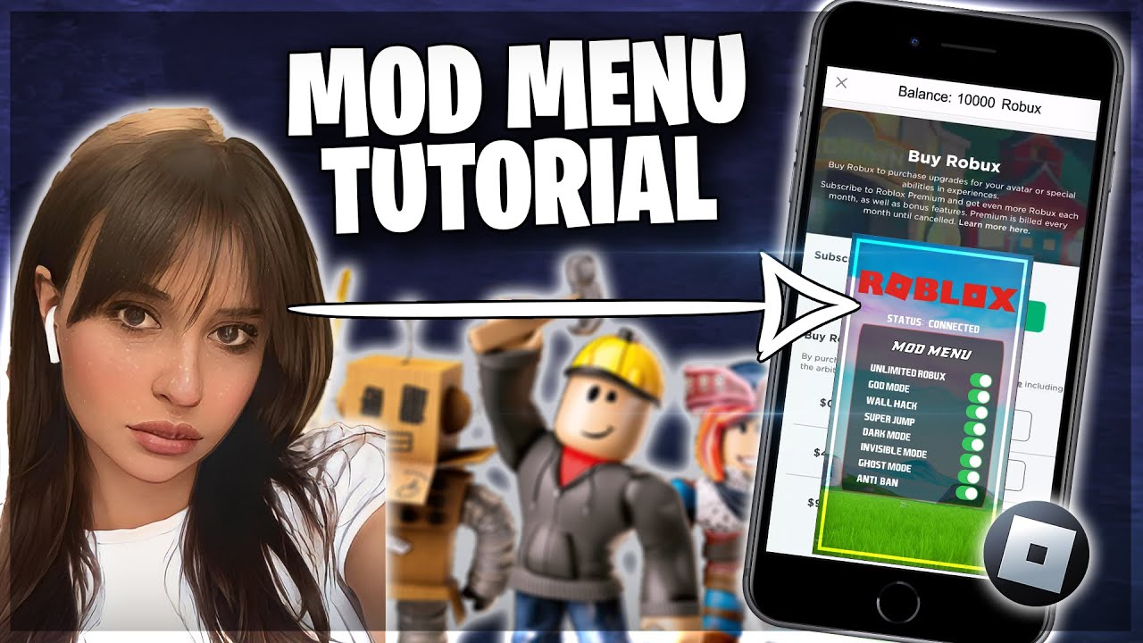 NEW Roblox Mod Menu for Mobile - Gives Free Robux & MORE! - iPhone Wired
