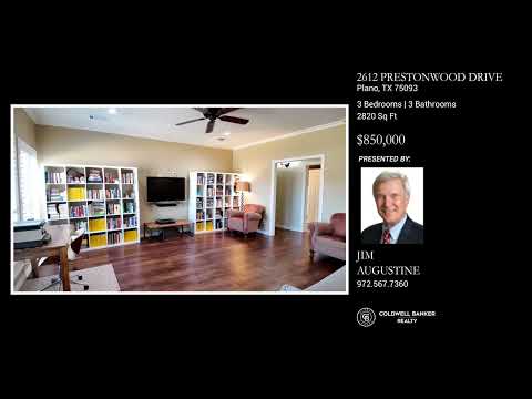 2612 Prestonwood Drive, Plano, TX home video tour