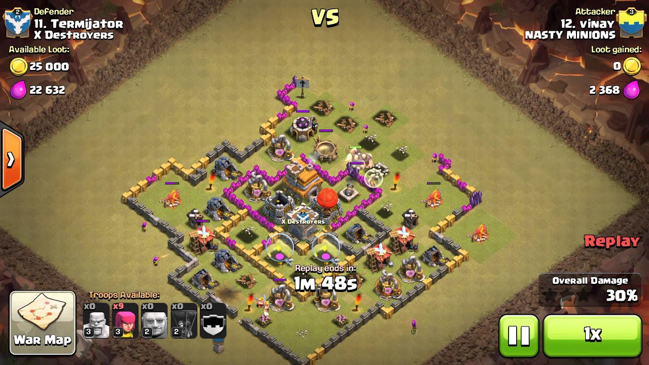 Coc minions Attack of the day YouTube