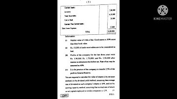 Kuk, B.com- 4th sem, 2017, Corporate Accounting- II, Previous year Q-Paper of Kuk University